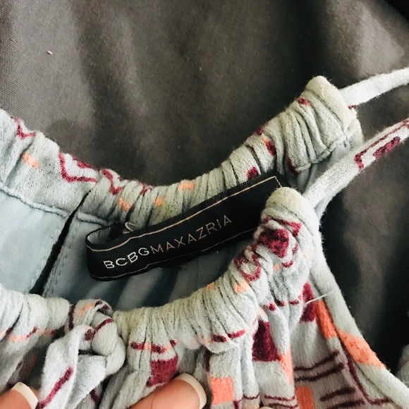 BCBG Max Azria Medium Blue Dress ••FINAl PRICE - Picture 3 of 3